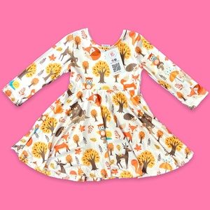 Girl Boutique Fall Animal Dress